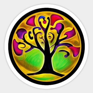 Branches of Harmony Sticker